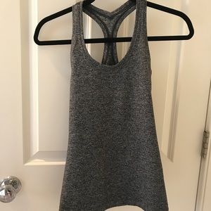 Gray Racerback Tank